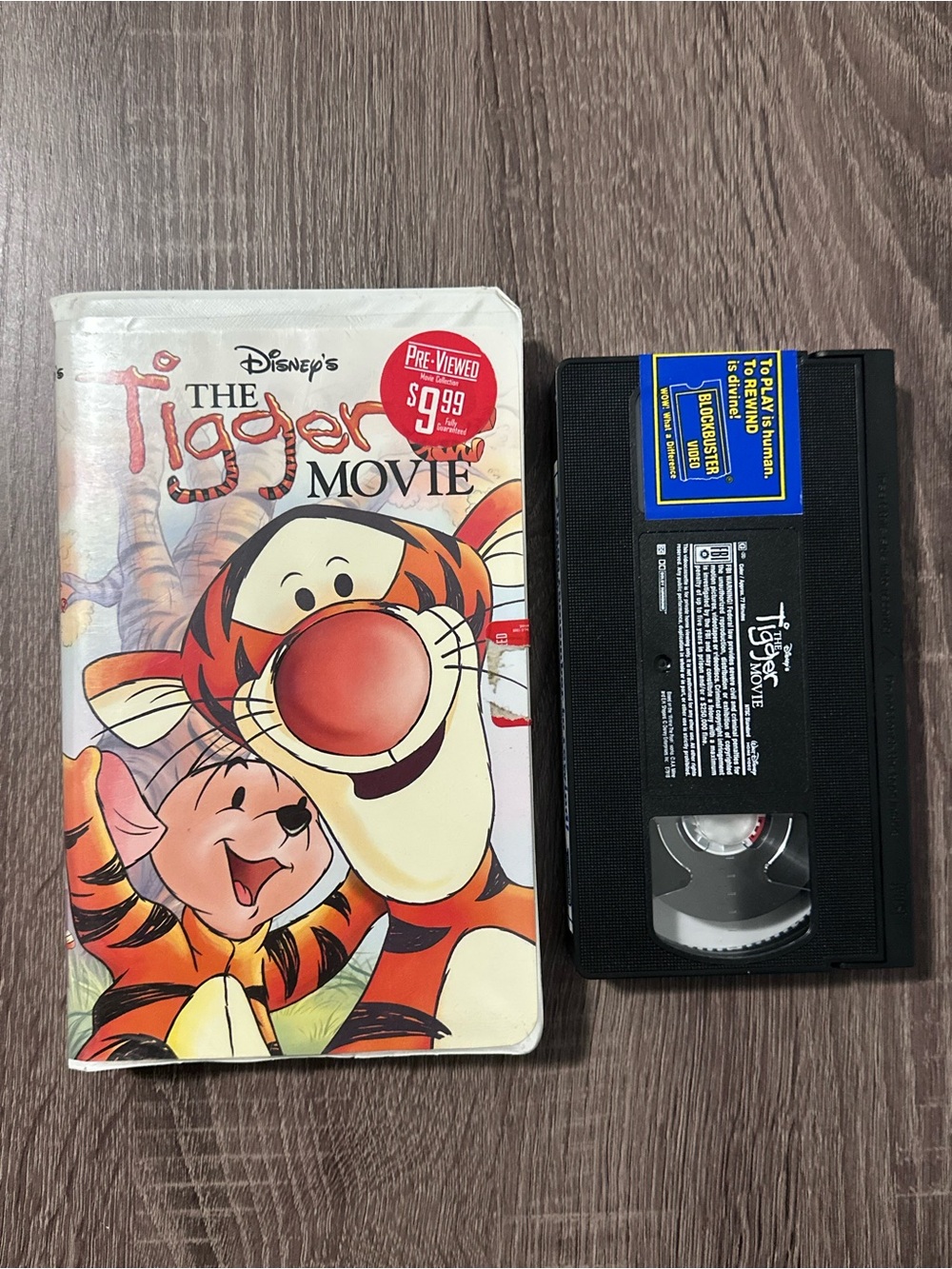 The Tigger Movie VHS - Winnie The Pooh